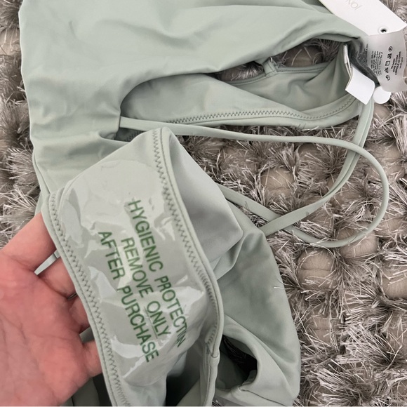 Jonathan Simkhai Stormi Strappy Solid One Piece - Picture 7 of 8